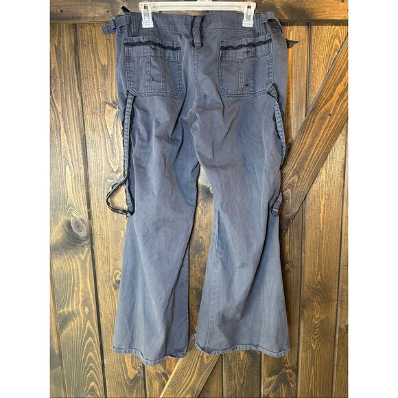 Tripp NYC Lace & Chains 100% Cotton Wide Leg Pants - Picture 2 of 14